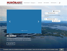 Tablet Screenshot of muskobladet.se